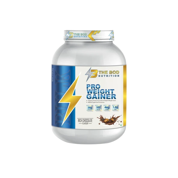 The Bod Nutrition Pro Weight Gainer 1KG